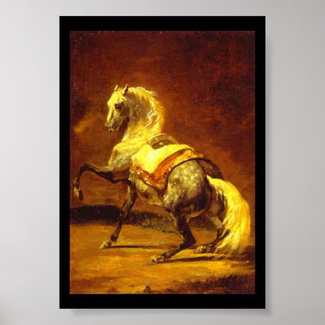DAPPLED GREY HORSE POSTER (Front)
