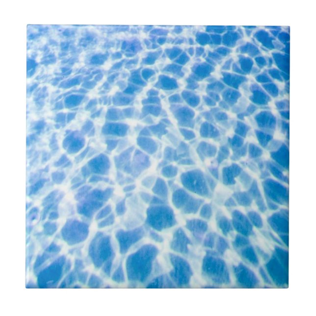 Dappled Water Ceramic Tile (Front)