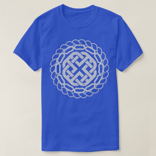Dara Knot Norse Runes Viking Northmen Mythology 2 T-Shirt (Design Front)