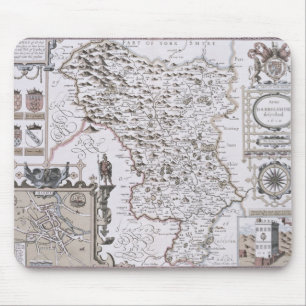 Darbieshire, engraved by Jodocus Hondius Mouse Pad