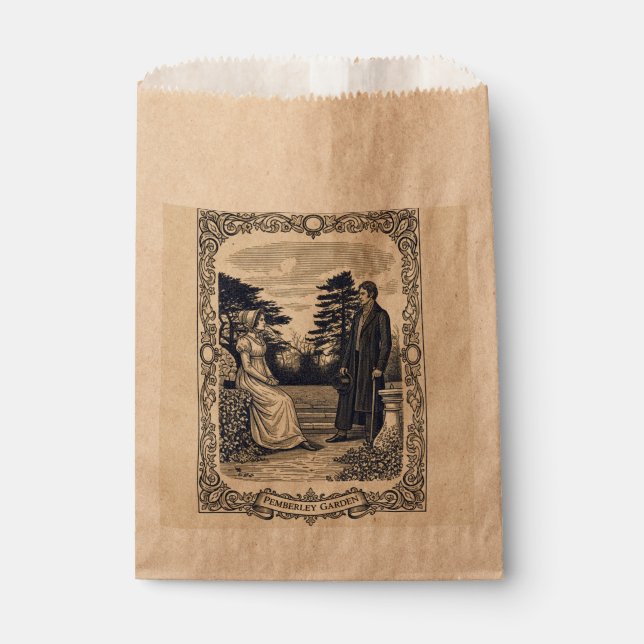 Darcy and Elizabeth Favour Bag (Front)