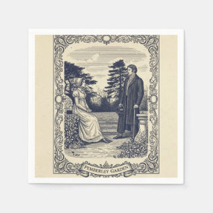 Darcy & Elizabeth scene Napkin