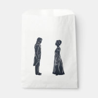 Darcy & Elizabeth silhouettes