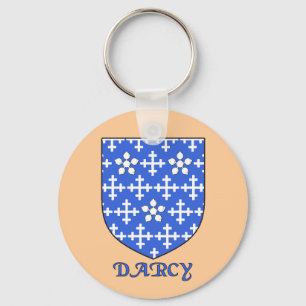 Darcy Family Shield Keychain