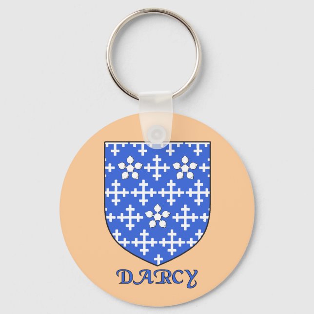 Darcy Family Shield Keychain (Front)