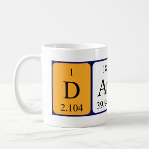 Darcy periodic table name mug