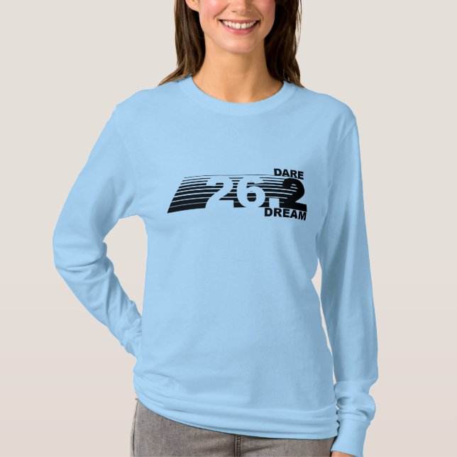 Dare 2 Dream - 26.2 Marathon Women's Long TShirt (Front)
