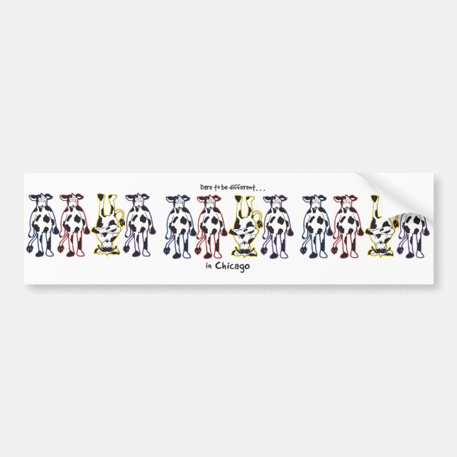 DARE-CHICAGO BUMPER STICKER (Front)