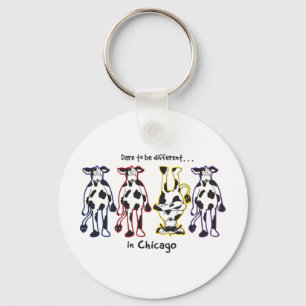 DARE-CHICAGO KEY RING