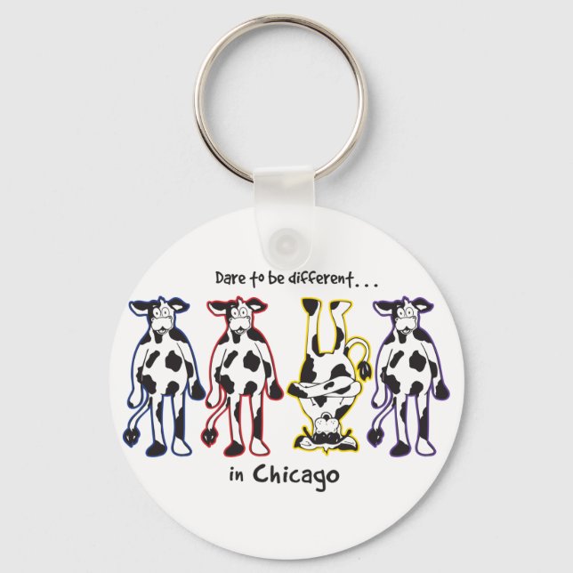 DARE-CHICAGO KEY RING (Front)