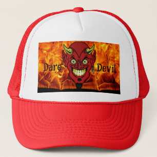 Dare Devil Personalize Text  Trucker Hat