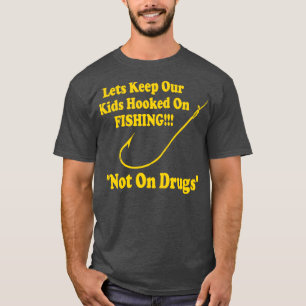 DARE Kids Hooked on Fishing Not Drugs T-Shirt