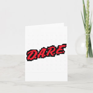 Dare Sticker Card