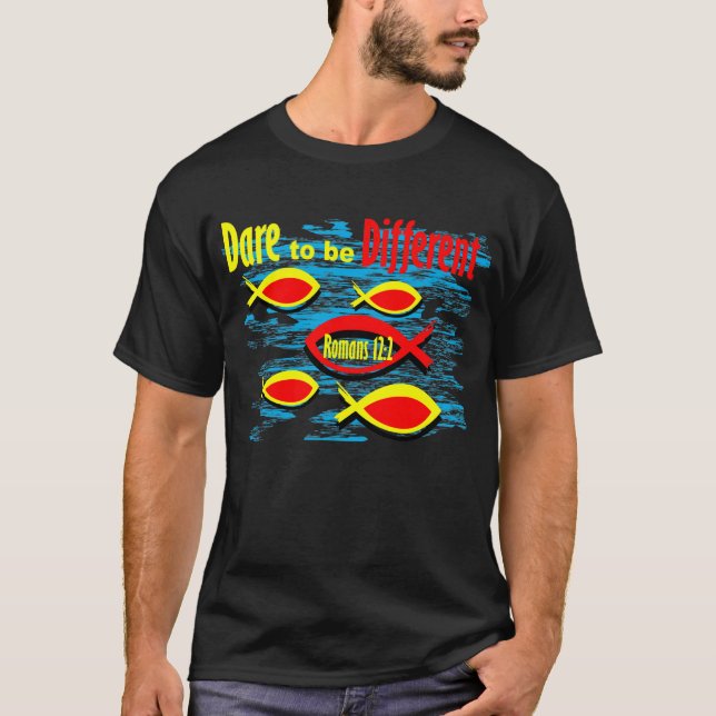DARE TO BE DIFFERENT 0102 T-Shirt (Front)