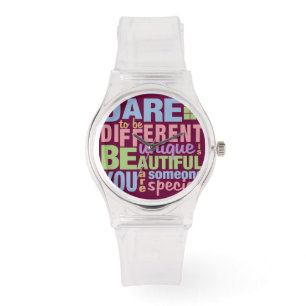 Dare To Be Different custom watches