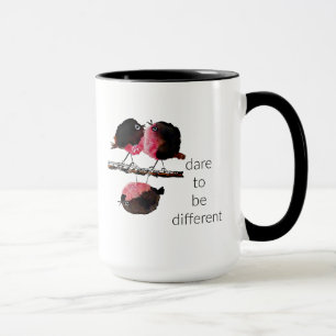 Dare to Be Different, Cute Coffee Mug