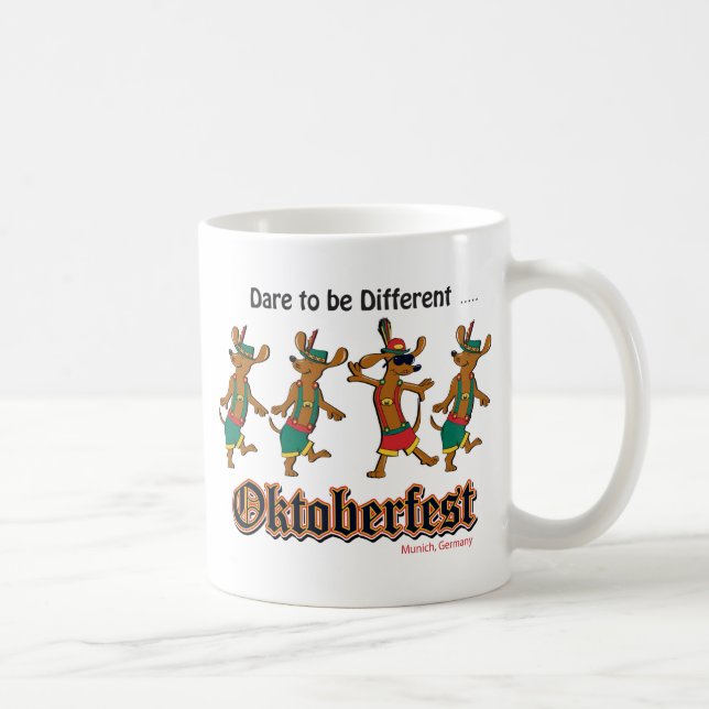 Dare-to-Be-Different-Oktoberfest Coffee Mug (Right)