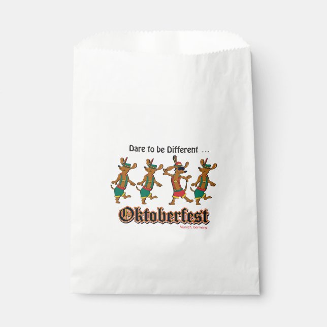 Dare-to-Be-Different-Oktoberfest Favour Bag (Front)