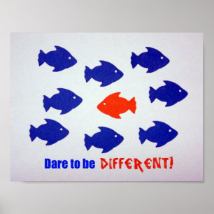 Dare to be different! poster