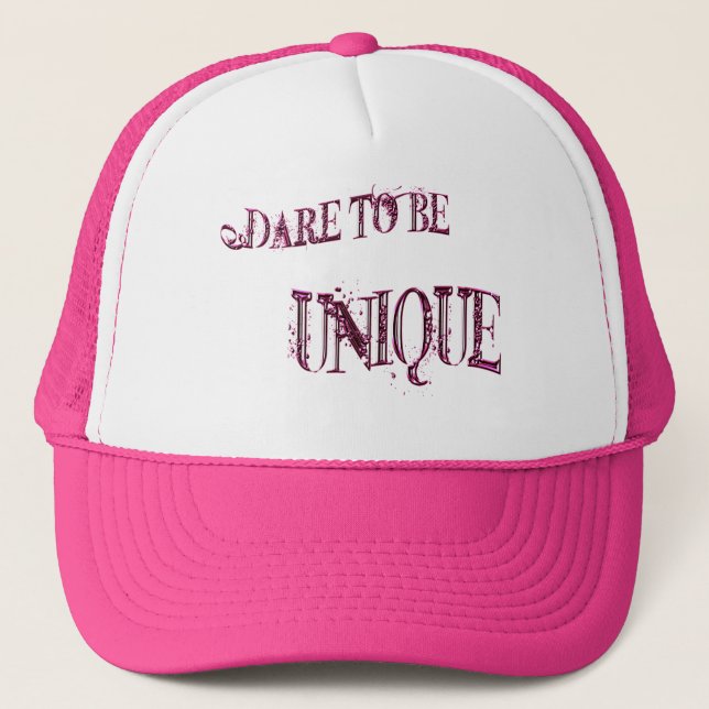 Dare to Be Unique Hat (Front)