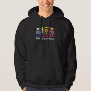 Dare To Be Yourself Lgbt Equality Lesbian Gay Prid Hoodie