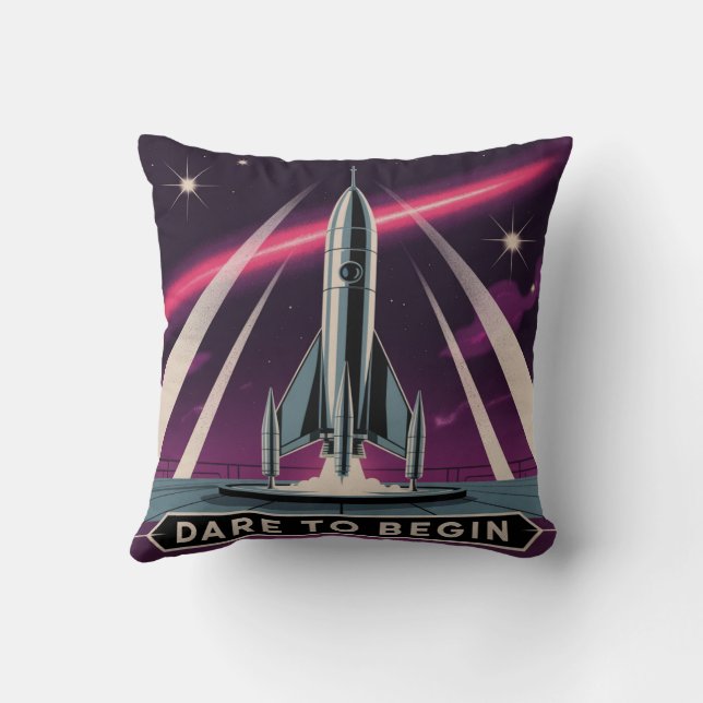 Dare To Begin Cushion (Back)