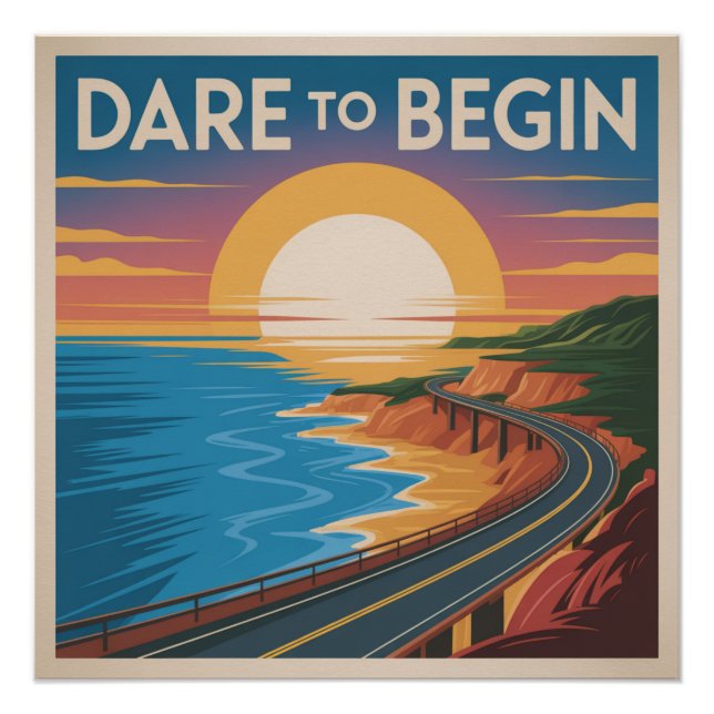 Dare To Begin Poster (Front)