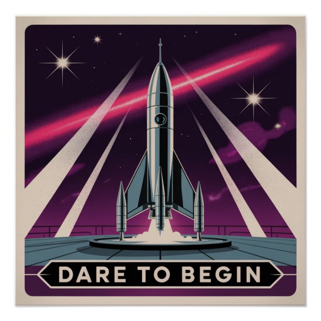 Dare To Begin Poster (Front)