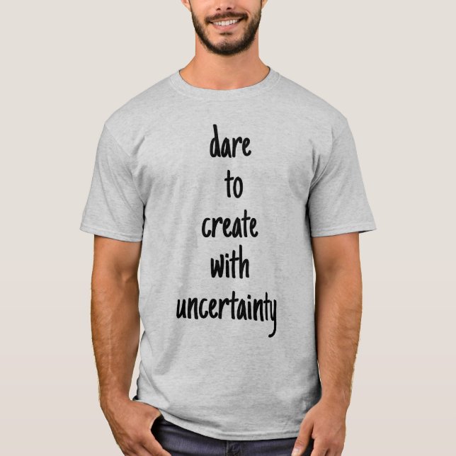 Dare To Create Men's Basic T-Shirt (Front)