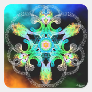 Dare to Dream Square Sticker