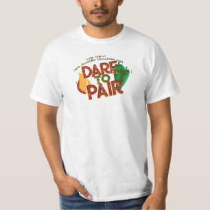 Dare to Pair   Twin Jalapeno Birthday T-Shirt
