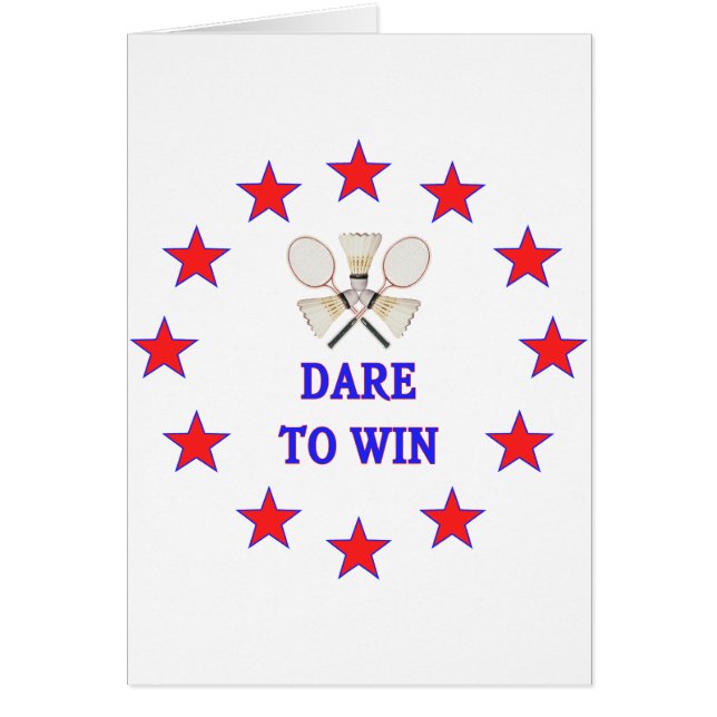 Dare To Win Badminton (Front)