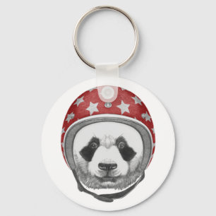 Daredevil Panda Key Ring