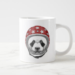 Daredevil Panda Large Coffee Mug