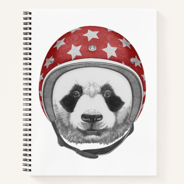 Daredevil Panda Notebook (Front)