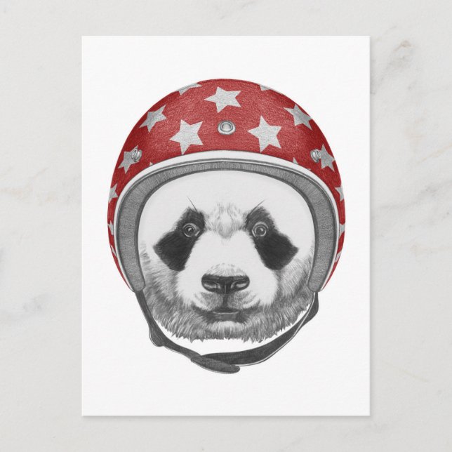Daredevil Panda Postcard (Front)