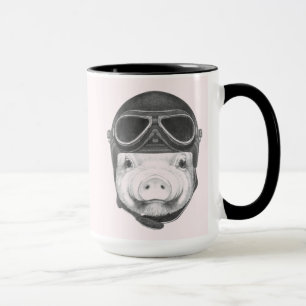 Daredevil Pig Mug
