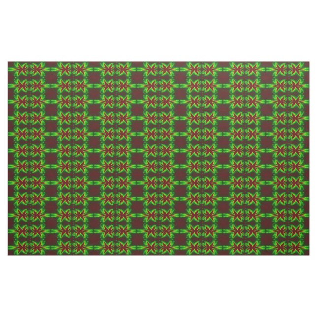 Dargonfly in Flames Fractal Patterned Craft Fabric (Yard)