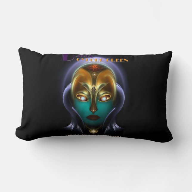 Daria Cyborg Queen Lumbar Pillow (Front)