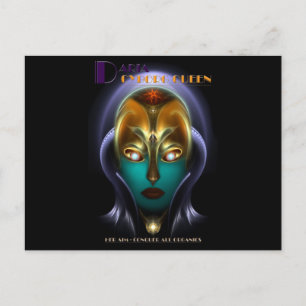 Daria Cyborg Queen Postcard