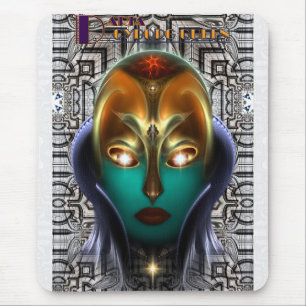 Daria Cyborg Queen Tech Mouse Pad