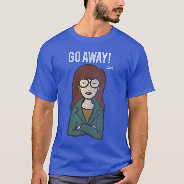 Daria Go Away Arms Crossed Attitude friend friends T-Shirt (Front)