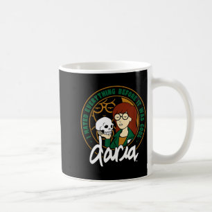 Daria Hated Everything Before It Was Cool Skull Coffee Mug