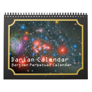Darian Calendar: Martian Perpetual Calendar