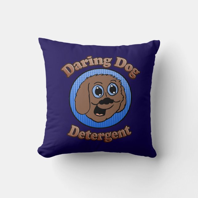 Daring Dog Detergent Cushion (Front)