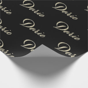 Dario First name name of the gift paper