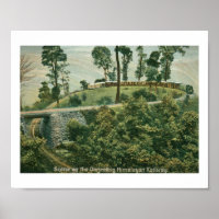 Darjeeling Himalayan Railway Vintage Postcard