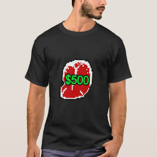 Dark $500 Steak Tee