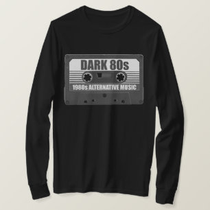 DARK 80s Cassette Tape Long Sleeve T-Shirt