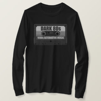 DARK 80s Cassette Tape Long Sleeve T-Shirt